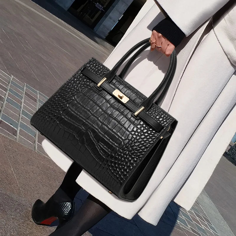 First-layer cowhide bag, red mother's bag, women's bag fashionable handbag, wedding  genuine leather shoulder bag