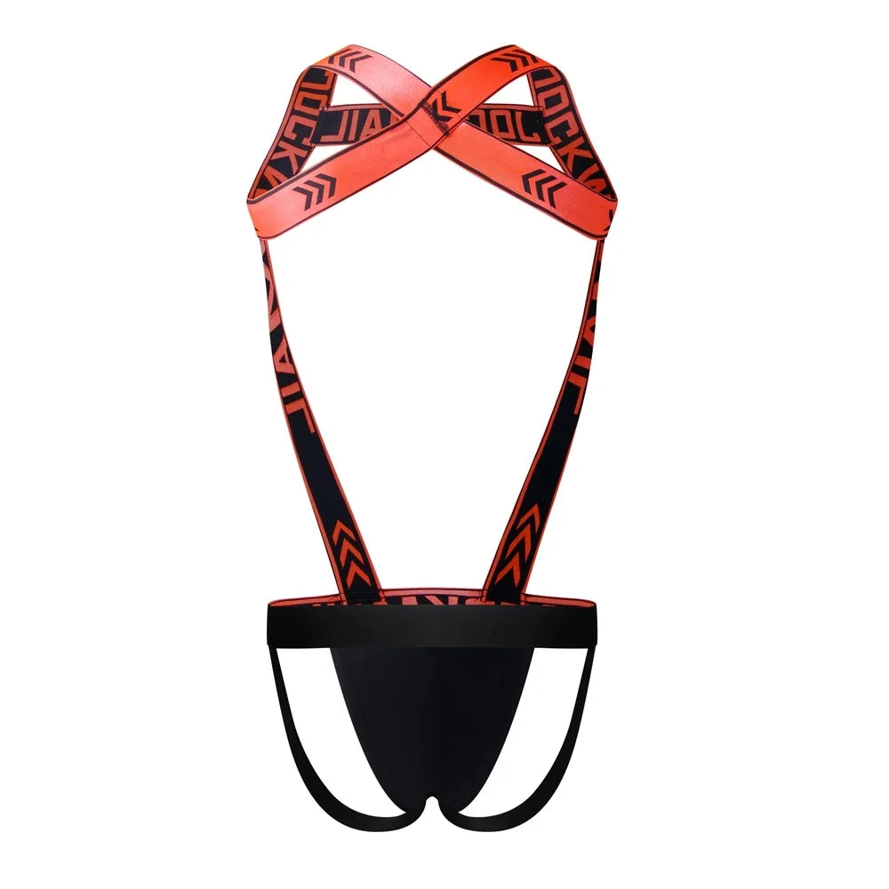 Man Harness Set Sexy Underwear Men Gay Men's Thongs Bodysuit Jockstrap Sissy Tanga Hombre Slip Cuecas Masculinas Sexy Lingerie