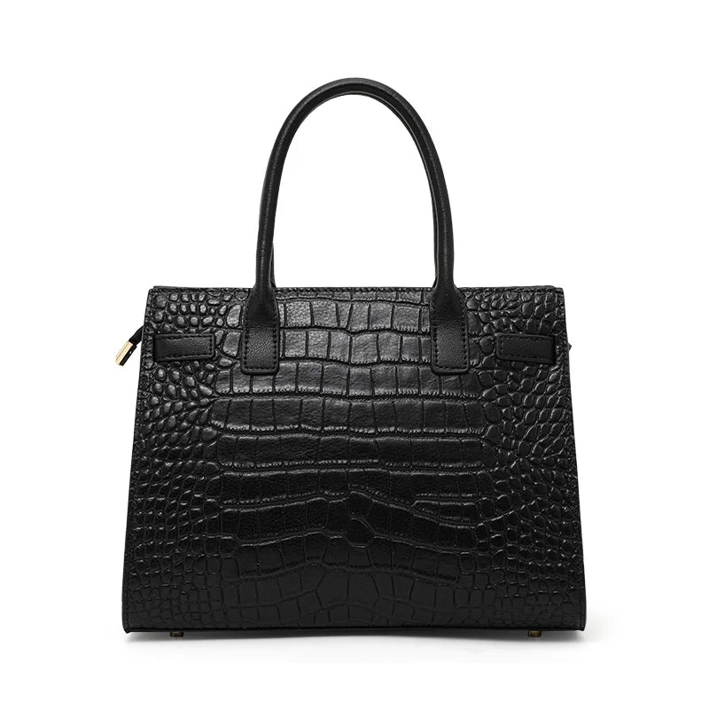 Leather  bag,women's handbag, cowhide cross-body bag, 2024 new style, light and luxurious, mother bag, large capacity