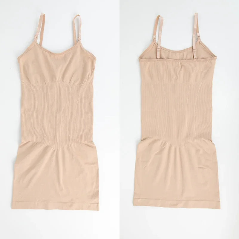 Women Shapewear Full Slip - Tummy Control Cami Mini Under Dress