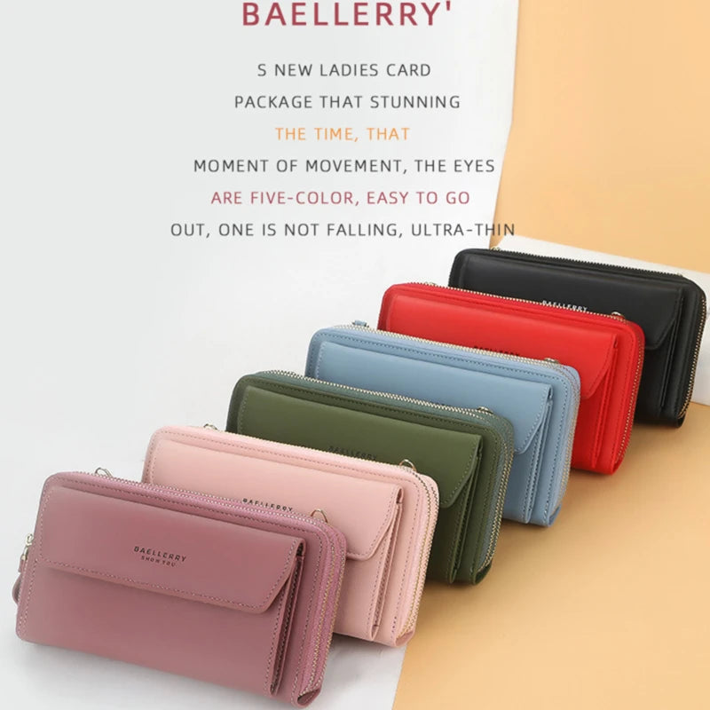 Brand Designer Wallets Women Many Departments Clutch Wallet Female Long Large Card Purse Ladies Handbag