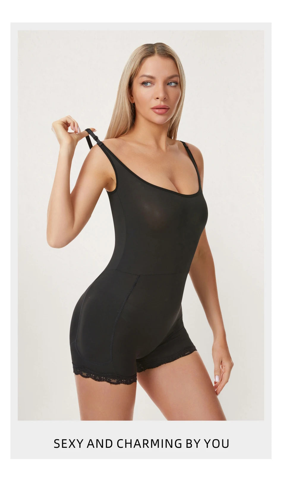 Women Padded Bodysuit - Butt Lifter Waist Trainer Body Shaper