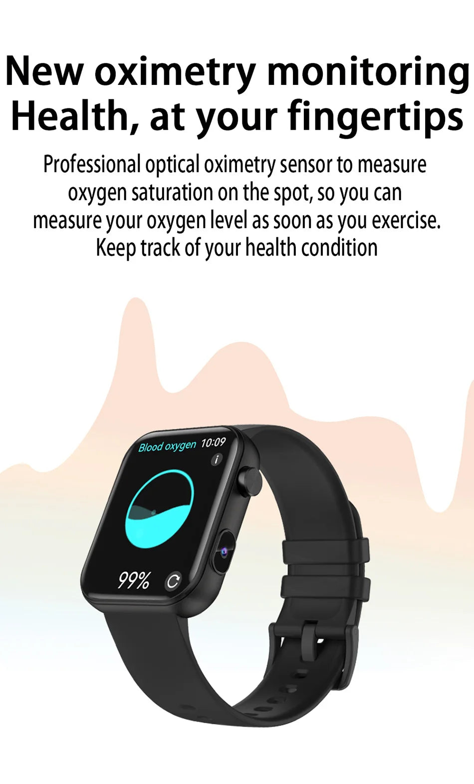 2025 Smart Watch Camera - Health Monitor Fitness Waterproof Bluetooth