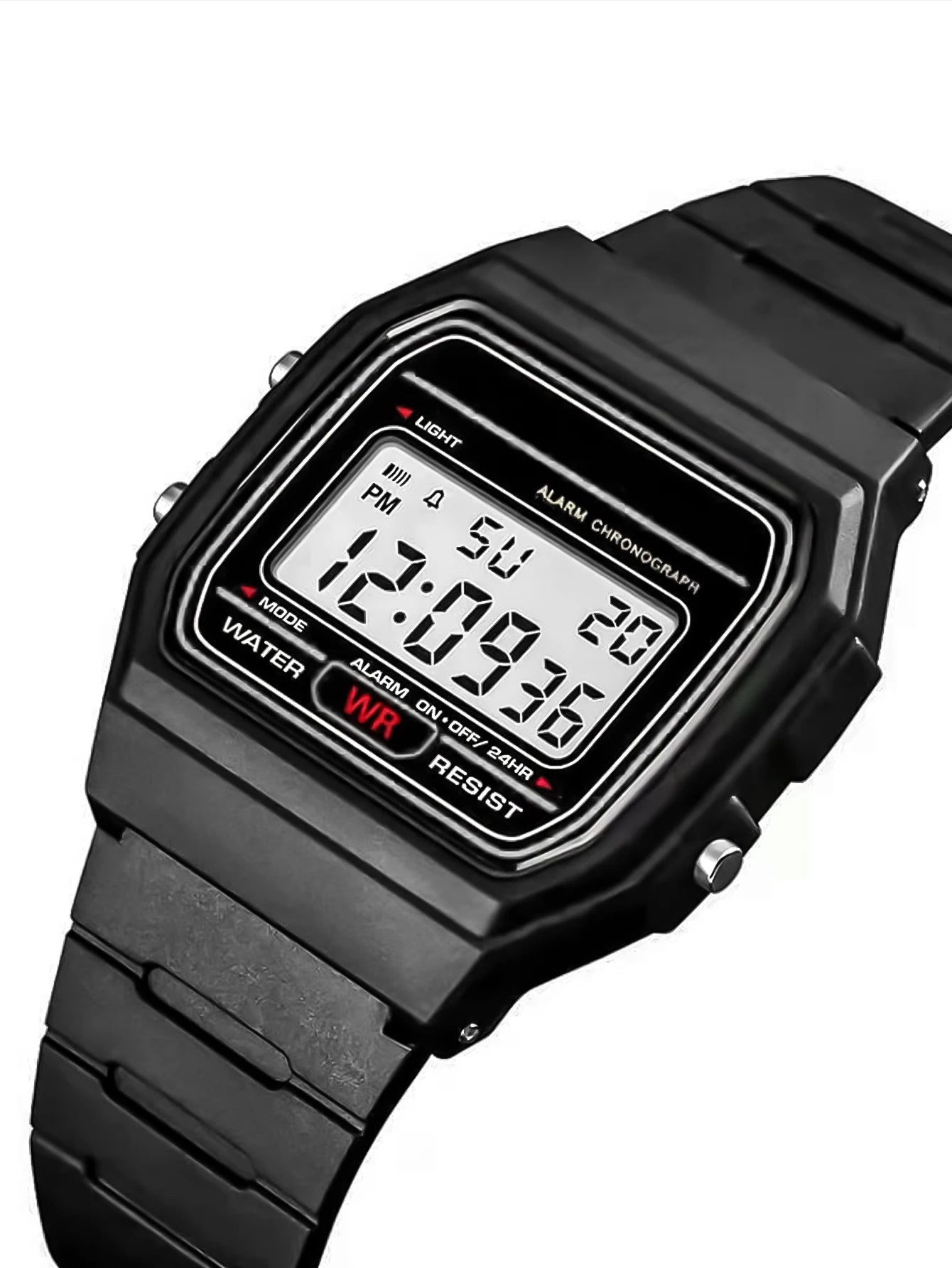 Hot Selling Women LED Digital Electronic Watch Multifunctional Outdoor Simple Leisure Men and Women Sports Watch Reloj