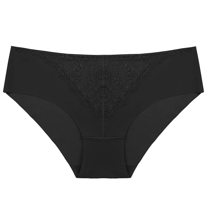 BZEL 10PCS/Set Women's Panties Exquisite Sweet Lace Underwear Sexy Lingerie Silk Satin Briefs Woman Comfort Breathable Underpant
