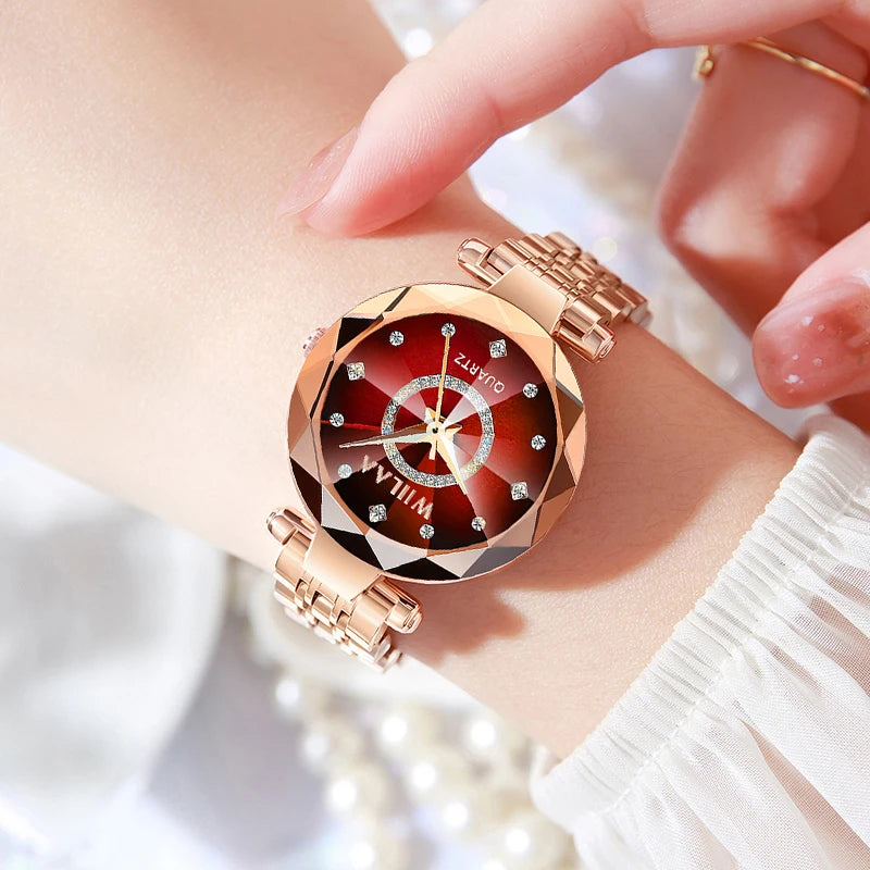 Women Watches Ladies Top Brand Luxury Creative Steel Women Bracelet Watches Female Quartz Waterproof Watches Dropshipping
