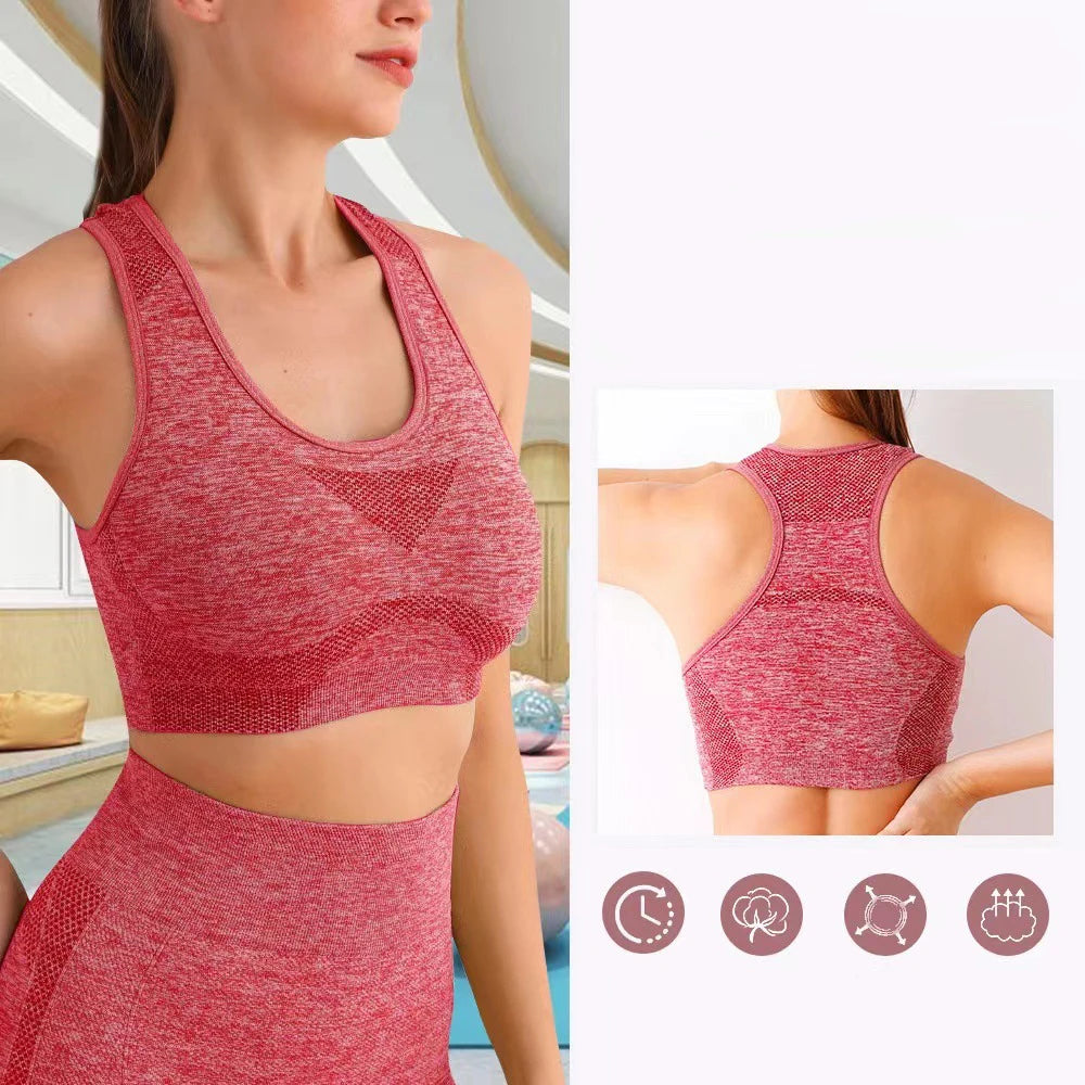 Yoga Set Gym Shorts Women Sport Bras Brassiere Workout Shorts for Women Yoga Clothes Fitness Leggings Gym Set Seamless Yoga Bra