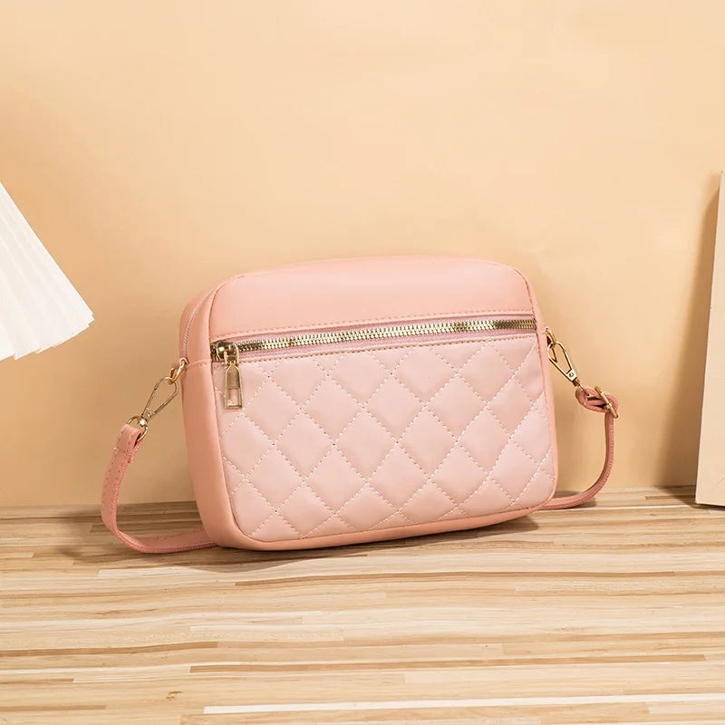 Ladies With High-end And Exquisite Bags New Women's Summer Handbag 2024 Versatile Foreign Trade Crossbody Small Square Bags