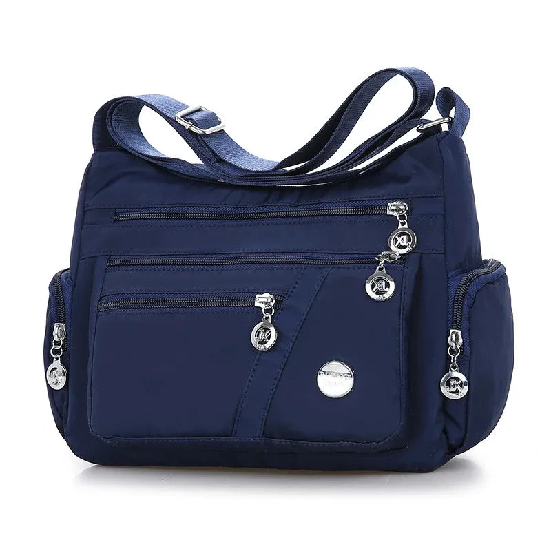 Crossbody for Women Waterproof Tote Casual Nylon Purse Handbag RFID Lightweight Messenger Bag