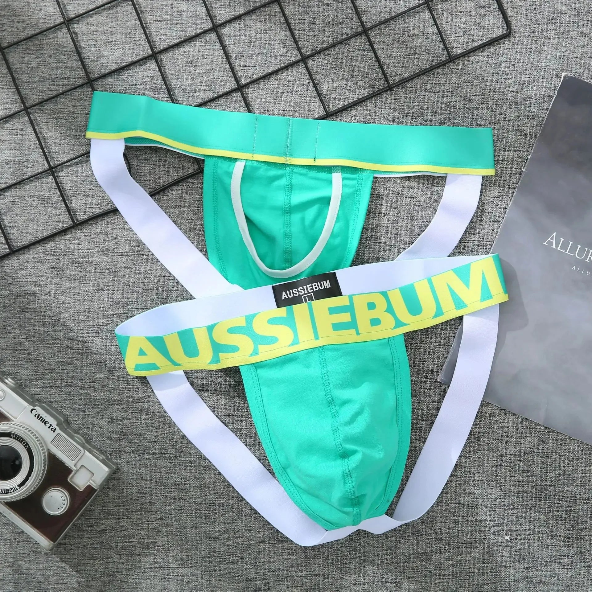 Dropshipping Printed Sexy Thong Briefs Men's Breathable Briefs Bikini G-strings Underwear Jockstraps Cotton Jocks Gay Underwear