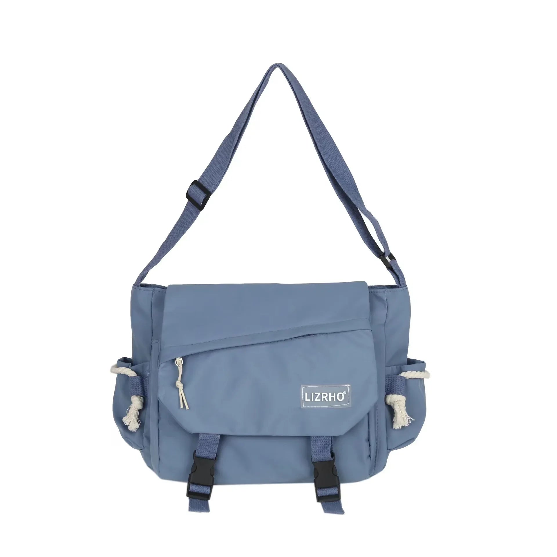 Shoulder Bag Large Capacity Crossbody Bag Retro Workwear Postman Bags for Women Nylon Handbags