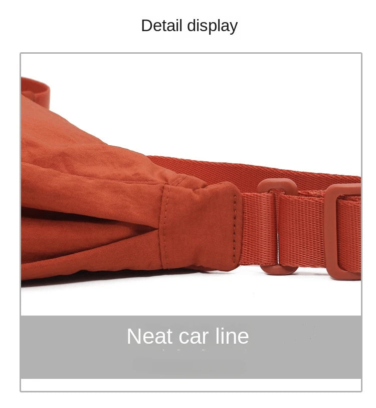 Casual Nylon Crossbody Bag for Women Designer Shoulder Bags Large Capacity Tote Lady Travel Shopper Bag Female Purses 2024
