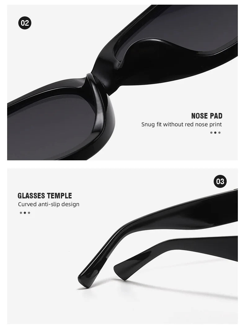Luxury Glamour Cat Eye Designer Sunglasses - Fashion V Runway UV400