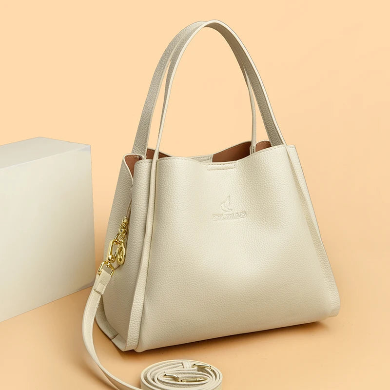 Genuine Brand Tote Bag Leather Luxury Handbags Women Bags Designer Handbags High Quality Ladies Crossbody Hand Bags for Women