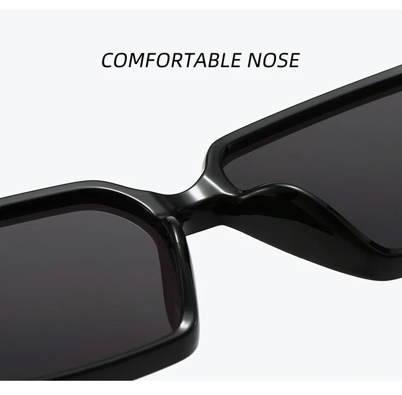 Fashion MM Designer Square Sunglasses - Stylish Luxury Unisex UV400