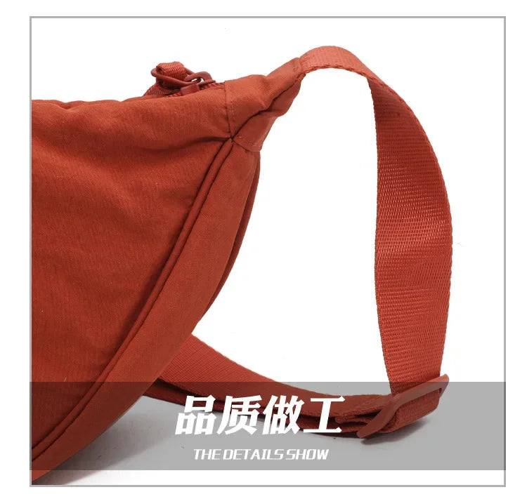 Casual Nylon Crossbody Bag for Women Designer Shoulder Bags Large Capacity Tote Lady Travel Shopper Bag Female Purses 2024