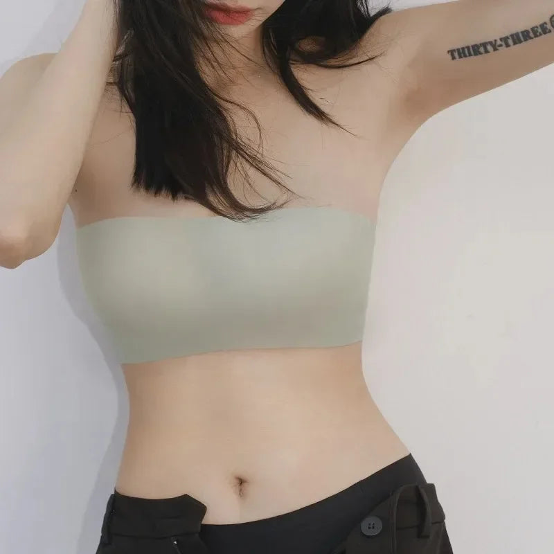 Sexy Seamless Tube Top Bra - Invisible Strapless Push Up