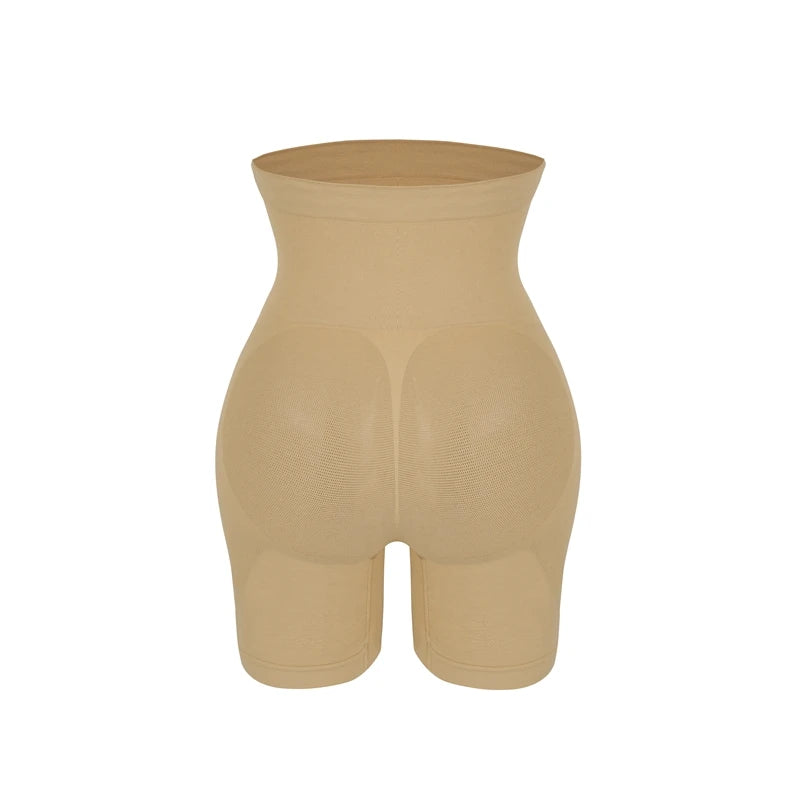 High Waist Body Shaper Shorts - Butt Lifter Mesh Buttock Enhancer