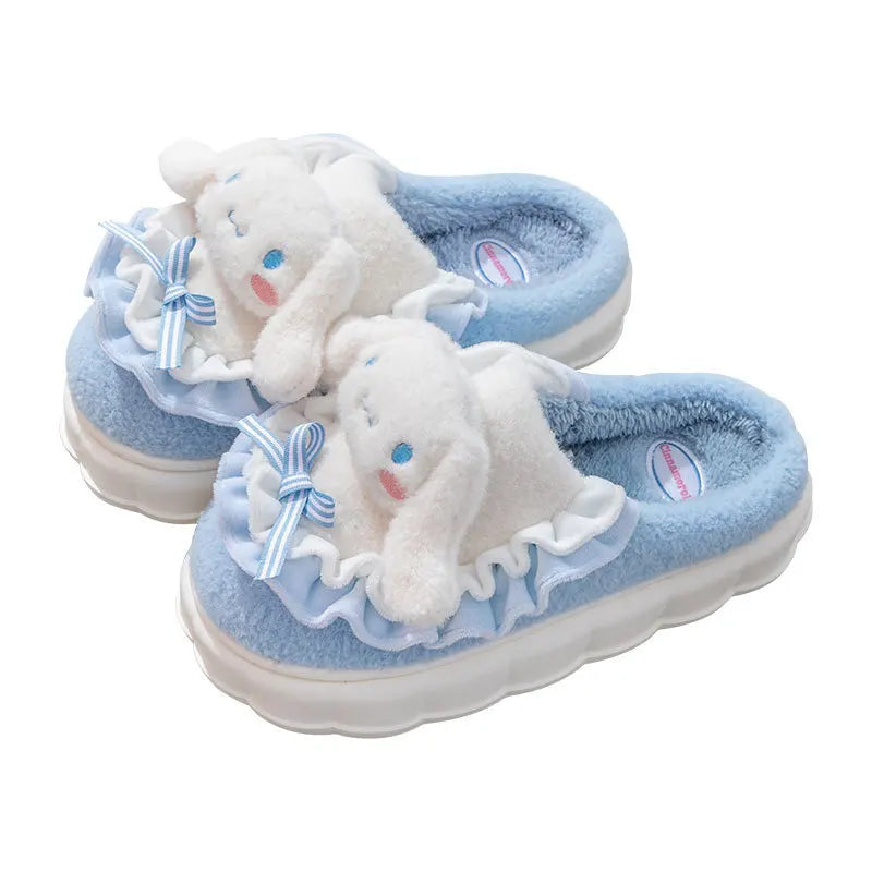 Super Cute Kawaii Character Slippers - Indoor Anti-Slip Cartoon Slides