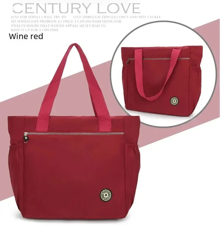 Waterproof Oxford Duffle Bag Large Capacity Women Travel Bags Shoulder Bag Valise Bolsa De Viagem Women's Handbags Shopping Bags