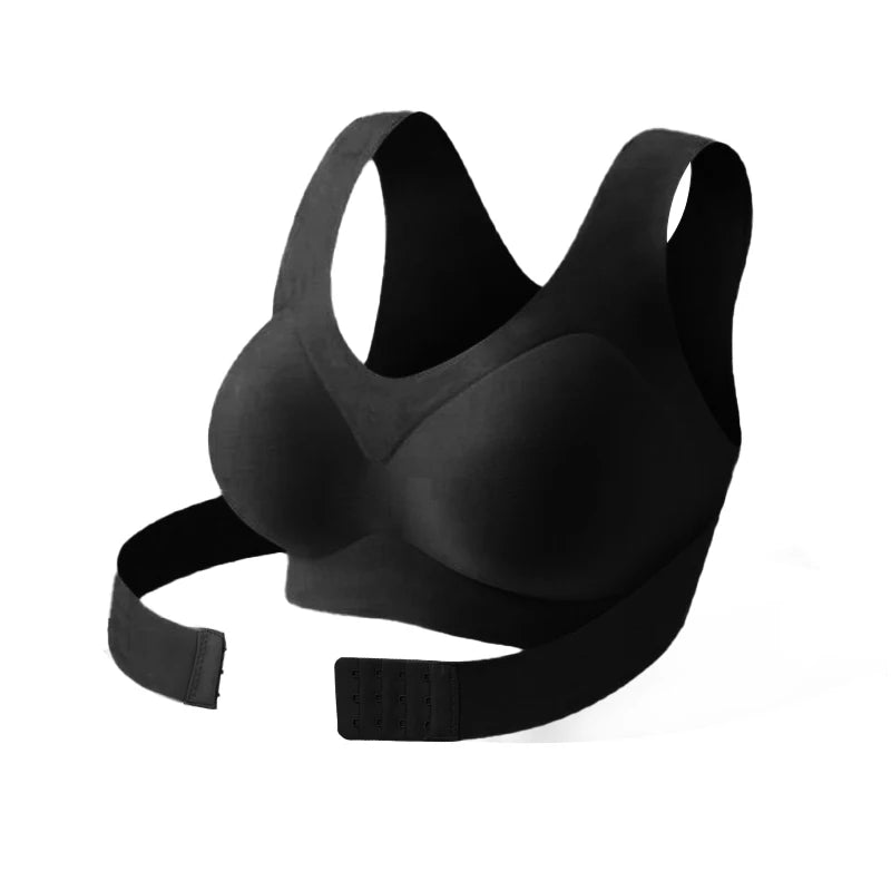 FallSweet 1/2PCS Women's Posture Correction Bras Seamless Wireless Push Up Bralette with Cross Back Support Female Lingerie