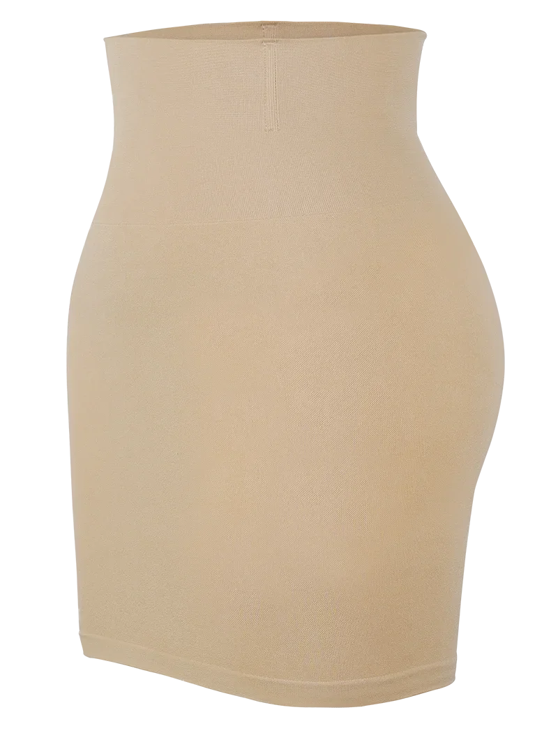 Half Slip Shapewear for Women Under Dresses Built-in Panties High Waist Tummy Control Slips Skirts Butt Lifter Body Shaper Dress