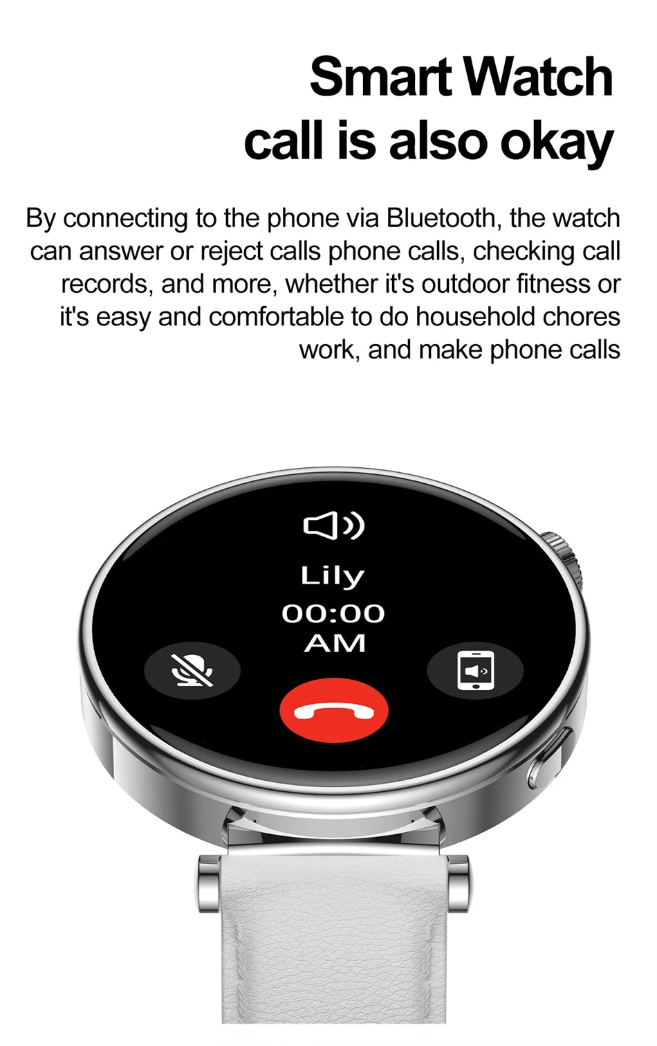2025 New For Original HUAWEI Watch GT5 Mini Women Smartwatch GPS motion trail NFC 466*466 HD Full screen touch Ladies Smartwatch