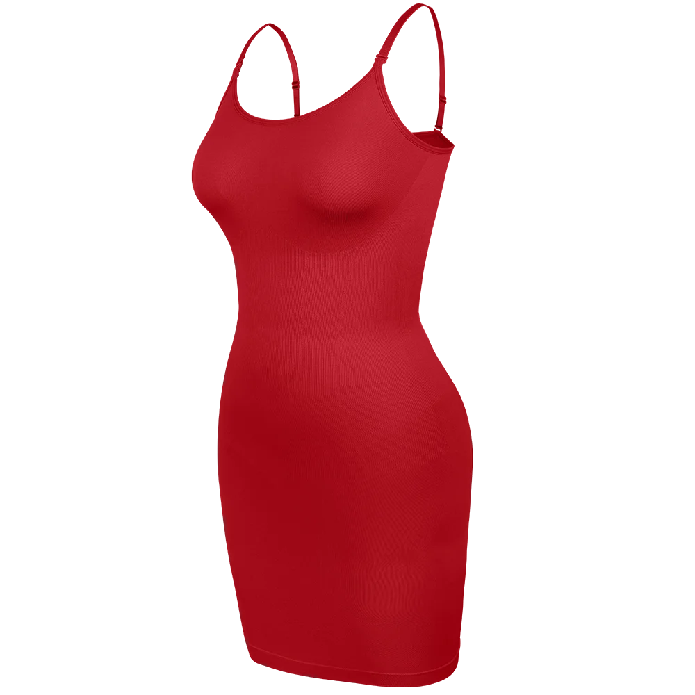 Women Shapewear Full Slip - Tummy Control Cami Mini Under Dress