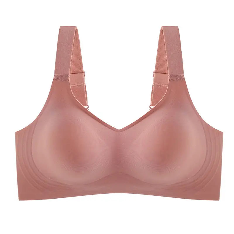 Beautiful Back Large Size Bra - Seamless Push-Up Wire-Free