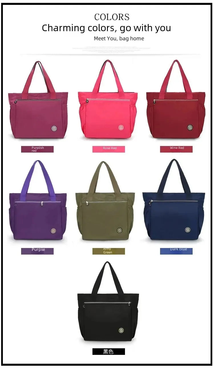 Waterproof Oxford Duffle Bag Large Capacity Women Travel Bags Shoulder Bag Valise Bolsa De Viagem Women's Handbags Shopping Bags