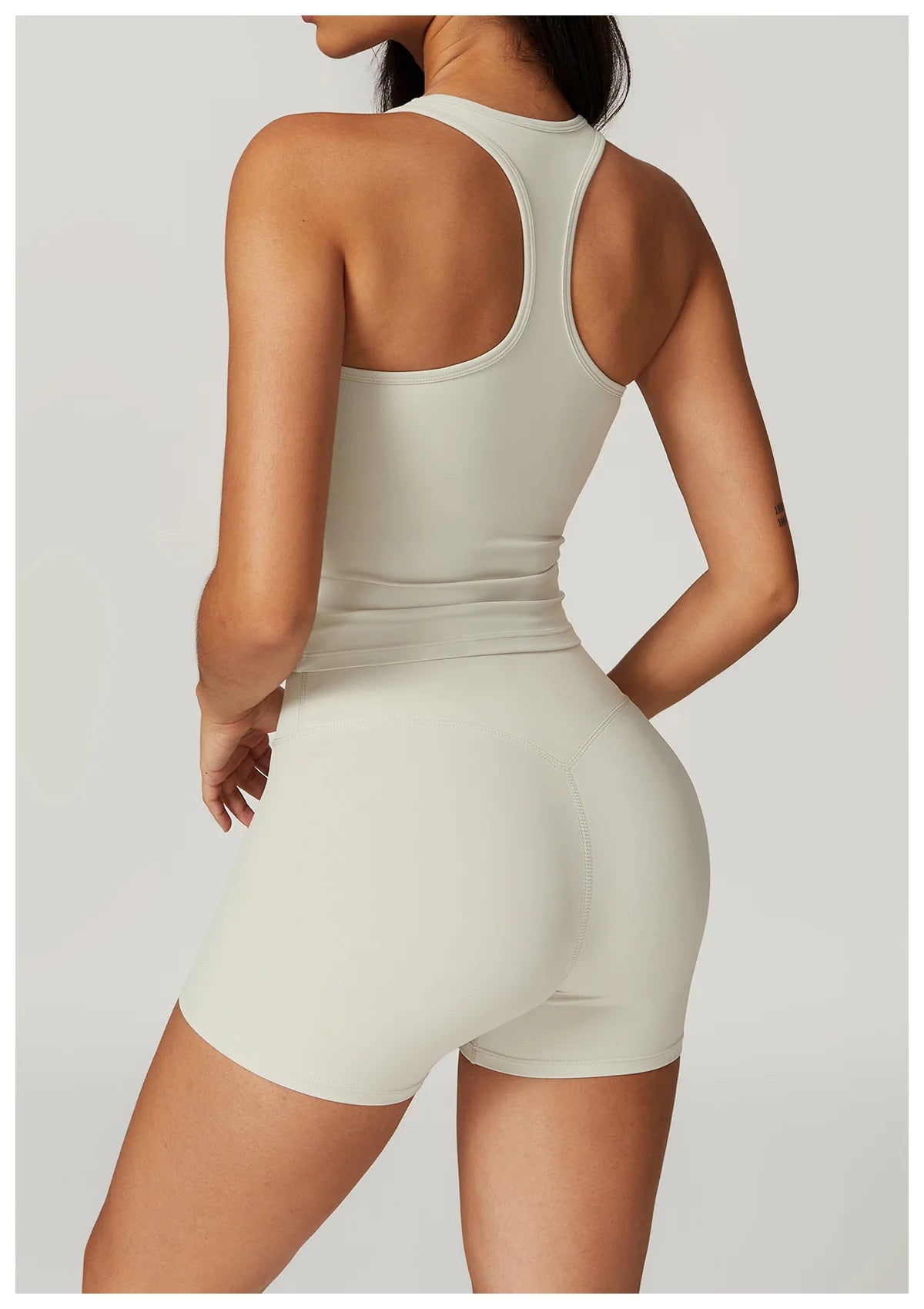 BIANHUI Gym Clothes Woman Brushed Cotton Racerback Sports Vest for Women Tight-Fitting Quick-Dry Casual Fitness Top Yoga Wear