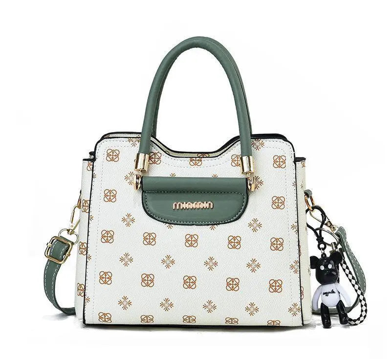 New brand shoulder Bag leather  Women's luxury designer handbag for 2024 women European and American retro cross body Tote bags