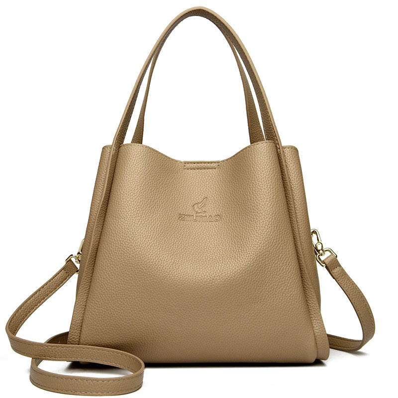 Genuine Brand Tote Bag Leather Luxury Handbags Women Bags Designer Handbags High Quality Ladies Crossbody Hand Bags for Women