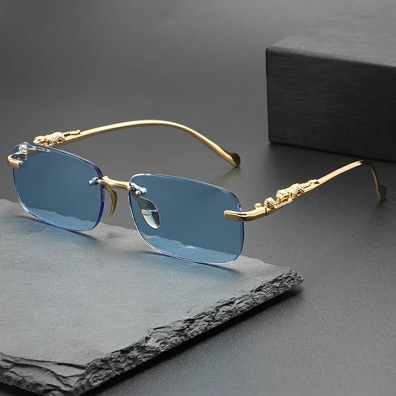 Perfect Fashion Leopard Sports Glasses - Unframed Holiday Party UV400
