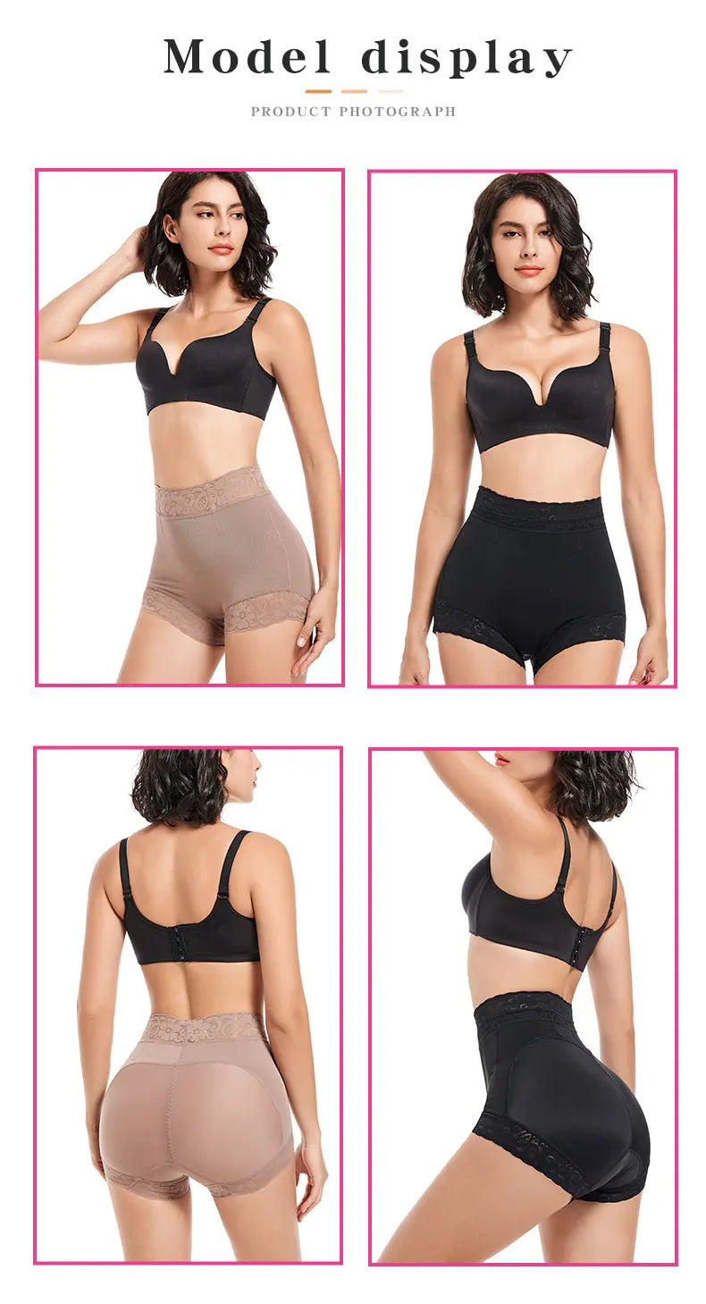 Women Body Shaper Shorts - Fajas Butt Lifter Control Panty