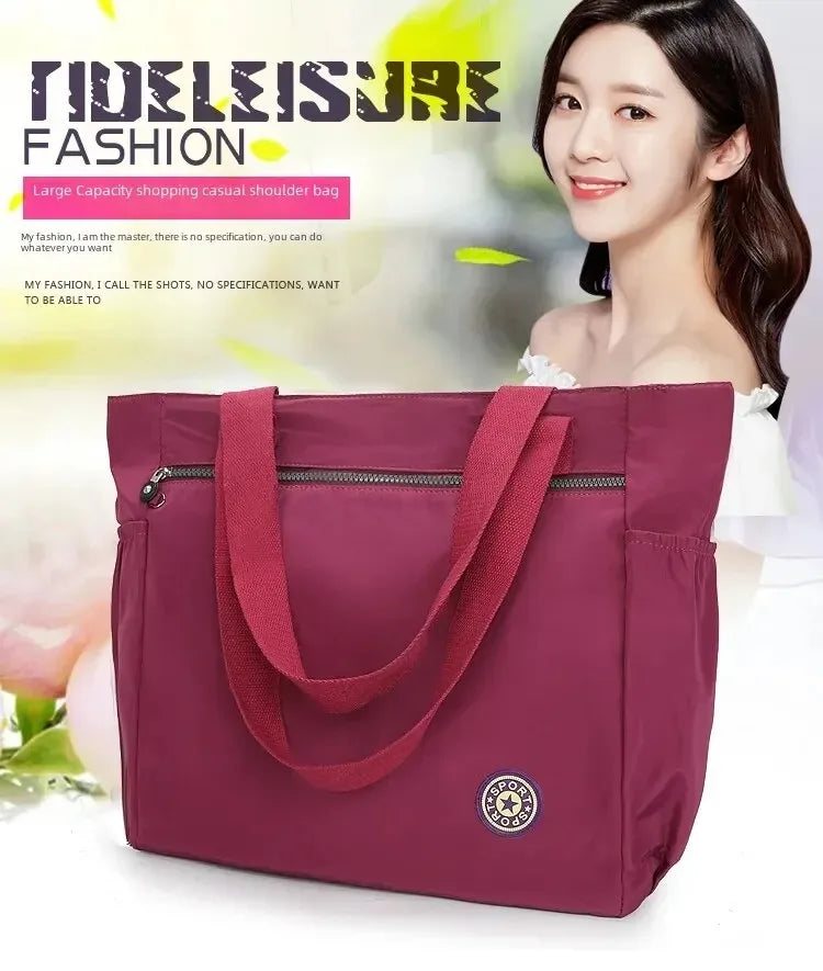 Waterproof Oxford Duffle Bag Large Capacity Women Travel Bags Shoulder Bag Valise Bolsa De Viagem Women's Handbags Shopping Bags