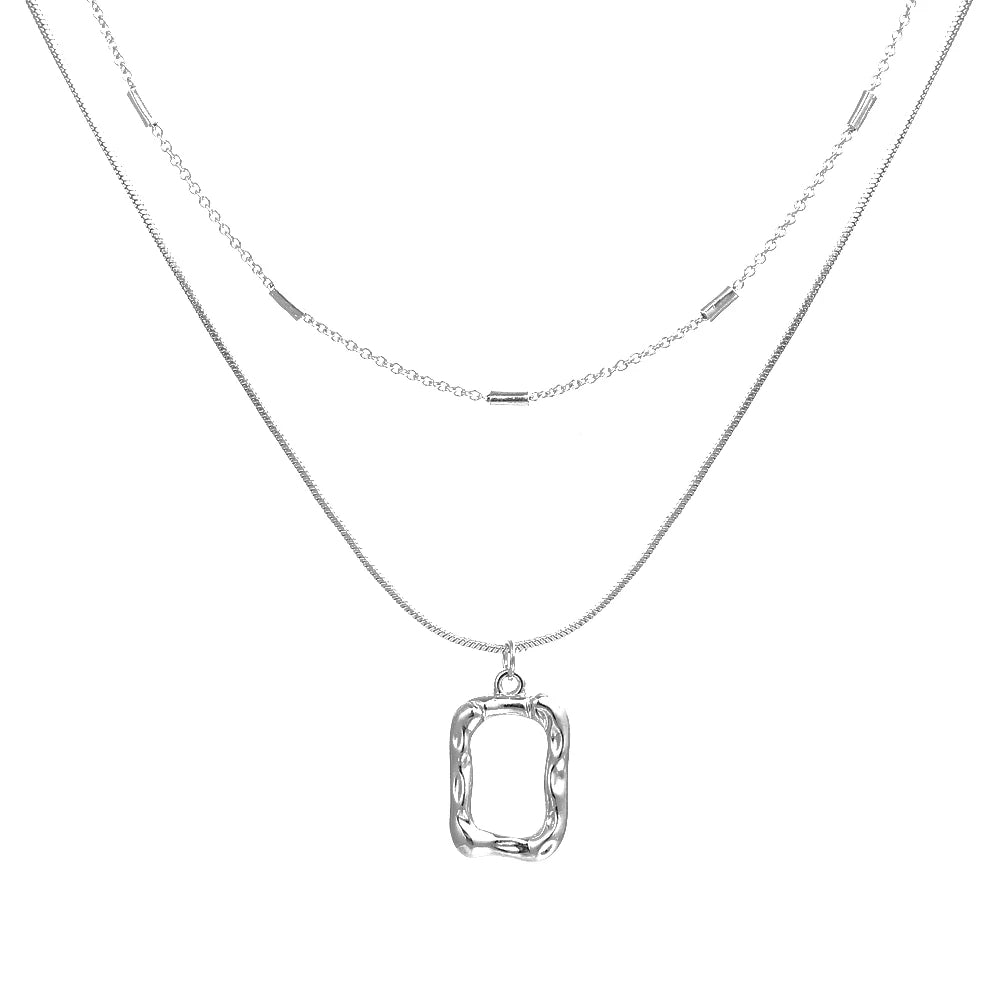 IPARAM Silver color Chain Pearl Bracelet Love Pendant Zircon Necklace Snake Butterfly Earrings Ring Fashion Jewelry Set