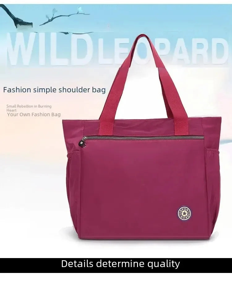 Waterproof Oxford Duffle Bag Large Capacity Women Travel Bags Shoulder Bag Valise Bolsa De Viagem Women's Handbags Shopping Bags