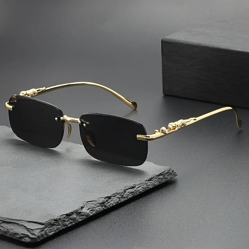 Perfect Fashion Leopard Sports Glasses - Unframed Holiday Party UV400