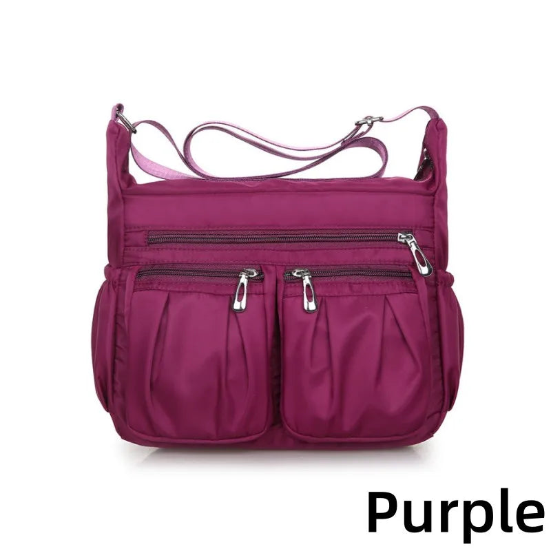 Crossbody for Women Waterproof Tote Casual Nylon Purse Handbag RFID Lightweight Messenger Bag