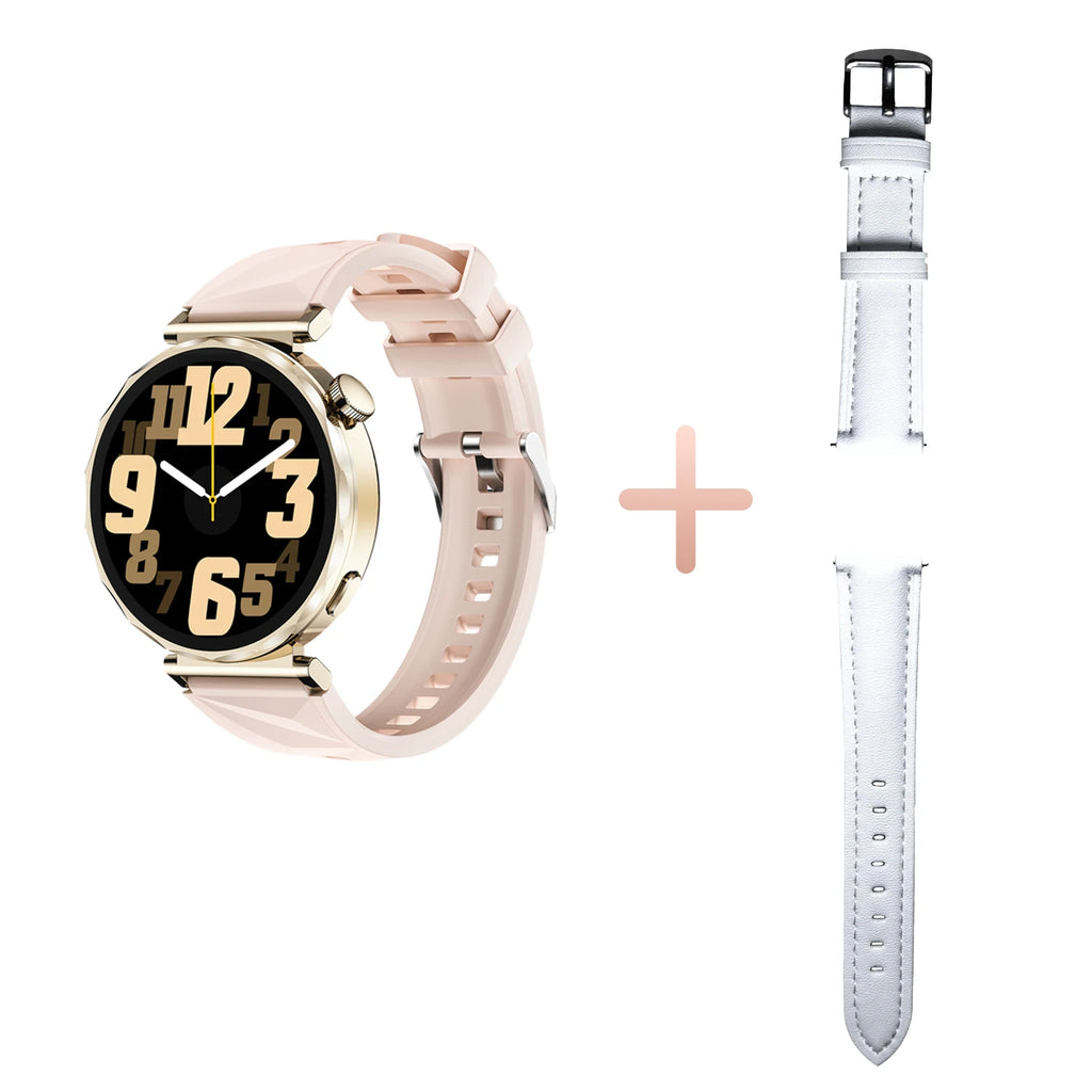 GT5 Mini Smart Watch for Woman IP68 Waterproof 1.32" IPS Screen Make/Receive Calls Message Sleep Tracking Sport Modes Smartwatch