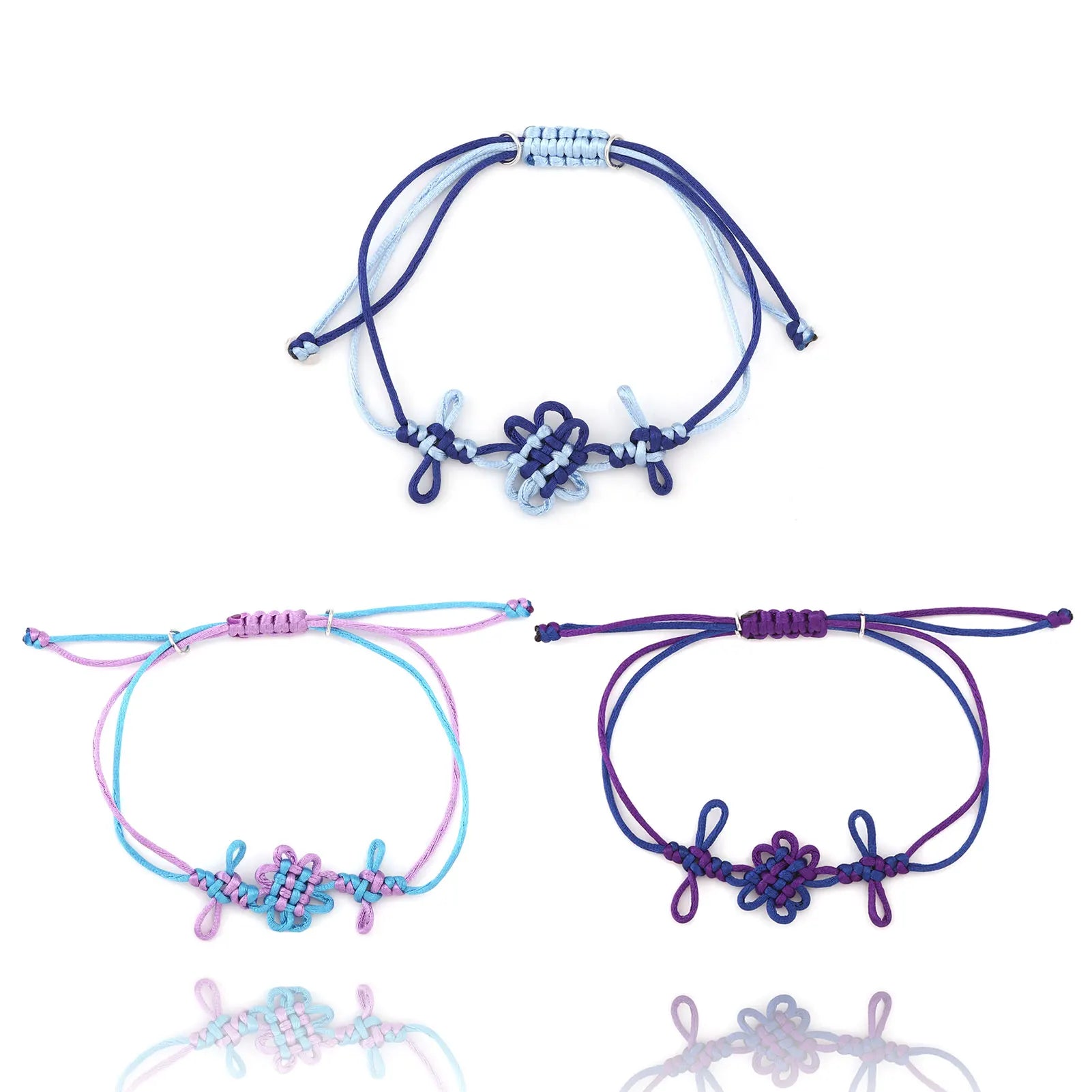 Anime KPop Demon Hunters HUNTR/X Rumi Bracelet Cosplay Props Chinese knot Bracelet Men Women Rope Pendant Jewelry Accessories