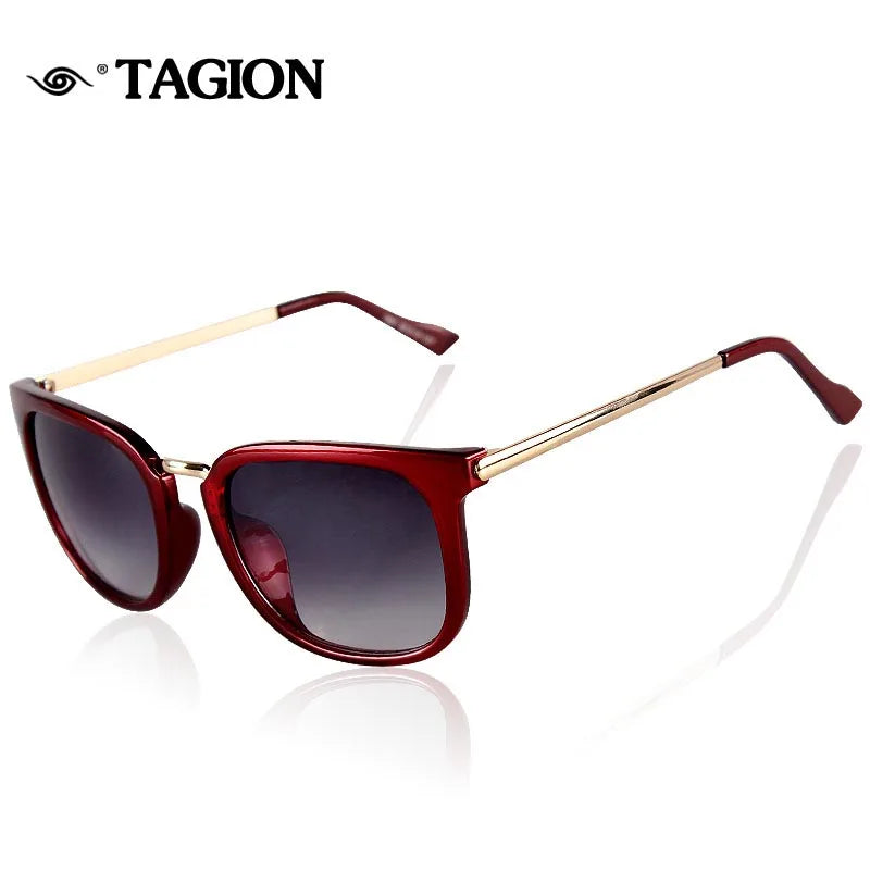 2025 Fashion Classic Vintage Cat Eye Sunglasses - Metal Decorate Women
