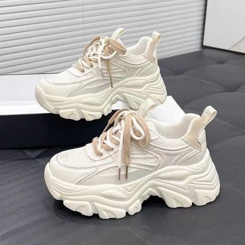 2025 New Women's Casual Shoes - Mesh Breathable Platform Designer Sneakers