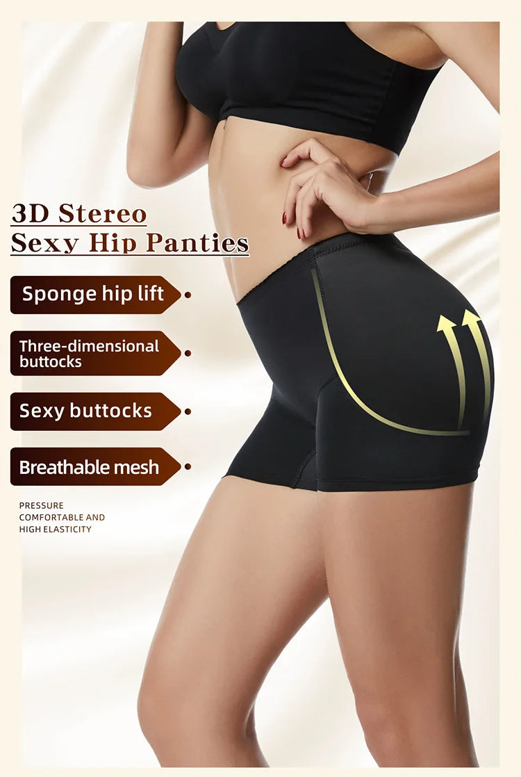 Women's Butt Lifter Panties - Hip Pads Waist Trainer Shapewear