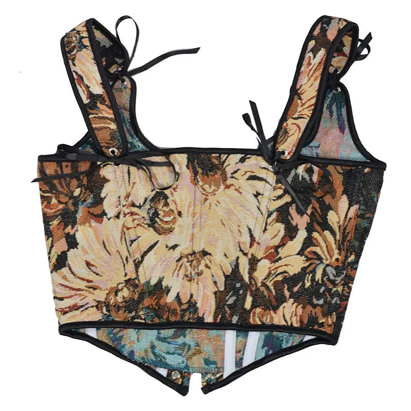 Sexy Lolita Corset - Slimming Bandage Underbust Bustier Top