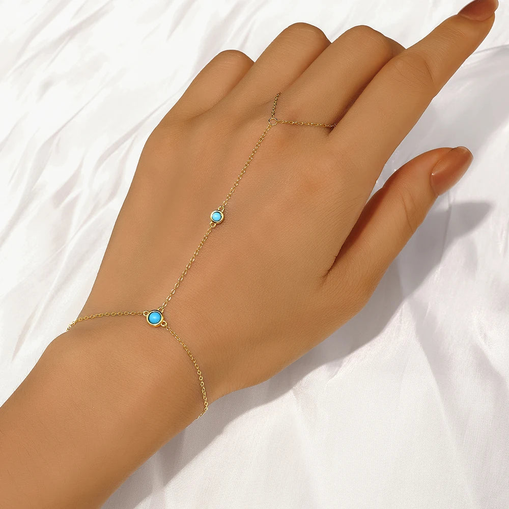 CANNER European American Style Eight-Pointed Star Zircon Bracelet S925 Sterling Silver Personality Simple Versatile Bracelet