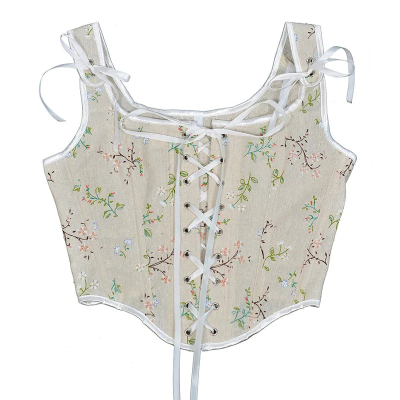 Sexy Lolita Corset - Slimming Bandage Underbust Bustier Top