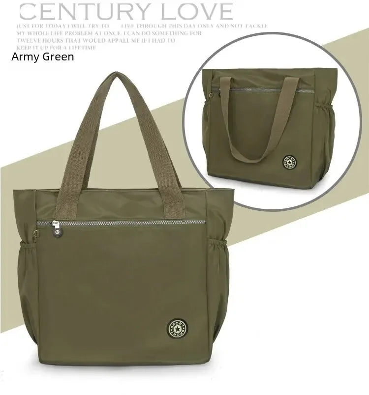 Waterproof Oxford Duffle Bag Large Capacity Women Travel Bags Shoulder Bag Valise Bolsa De Viagem Women's Handbags Shopping Bags