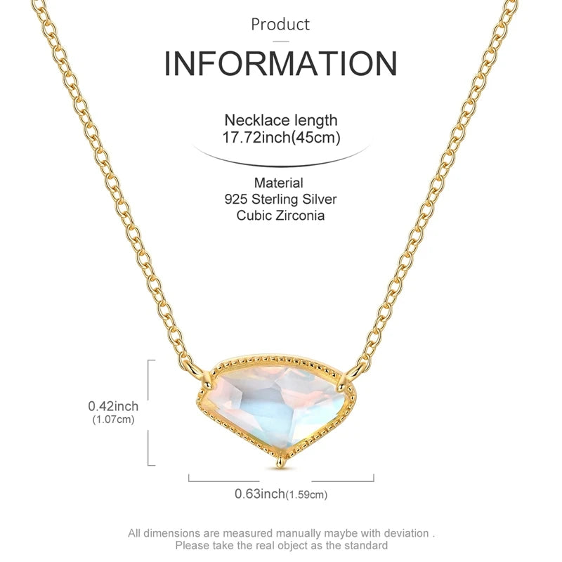S925 Sterling Silver Minimalist Cross Necklace for Woman Personality Chain Shining Gold Color Party Necklaces for Women Jewelry